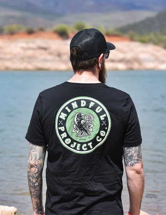 Mindful Logo O.D Green T-shirt