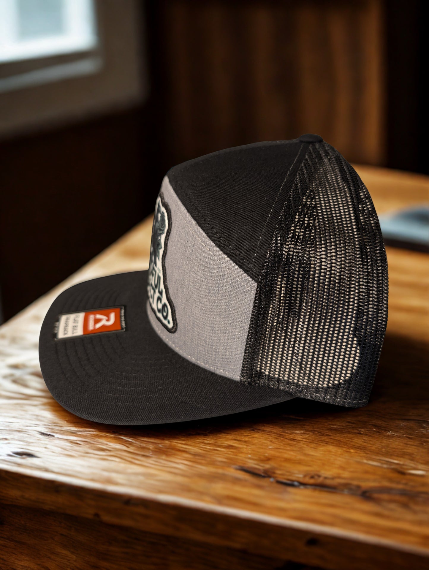 Raven Logo Seven Panel Snapback