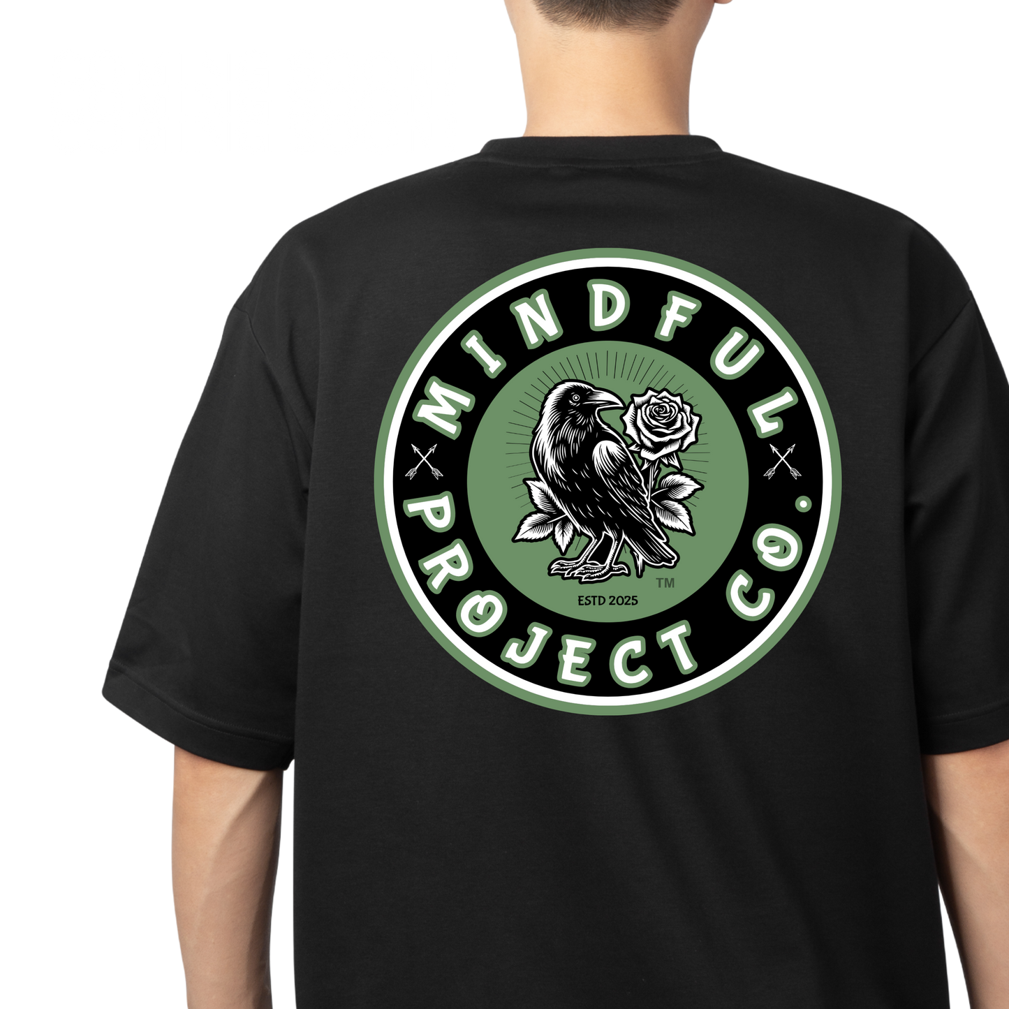 Mindful Logo O.D Green T-shirt