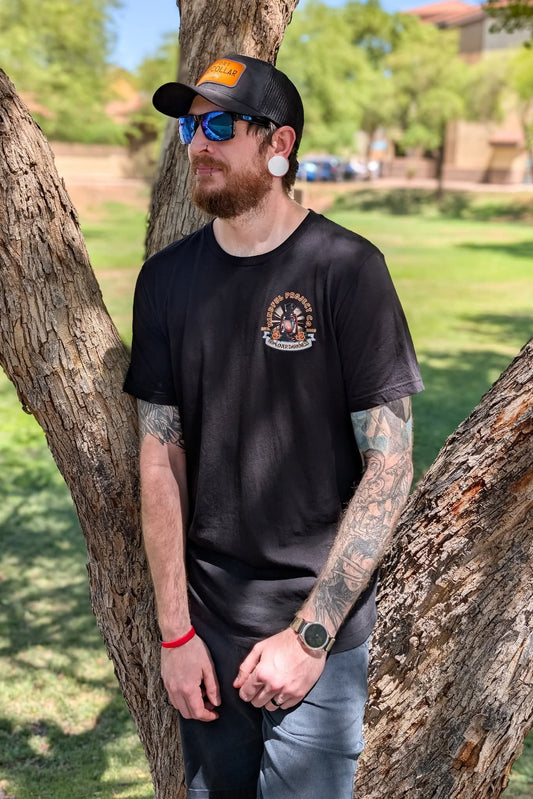 Hope Over Darkness - Black T-shirt