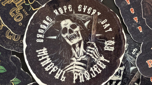 3inch Choose Hope Sub. sticker (transparent backing)